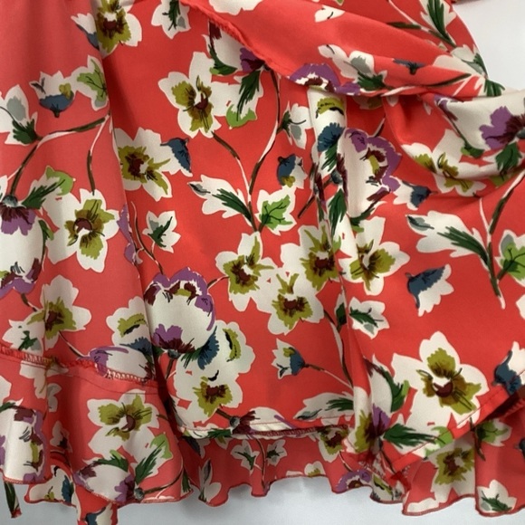 Zara Floral Wrap Romper Size XS - Picture 4 of 9